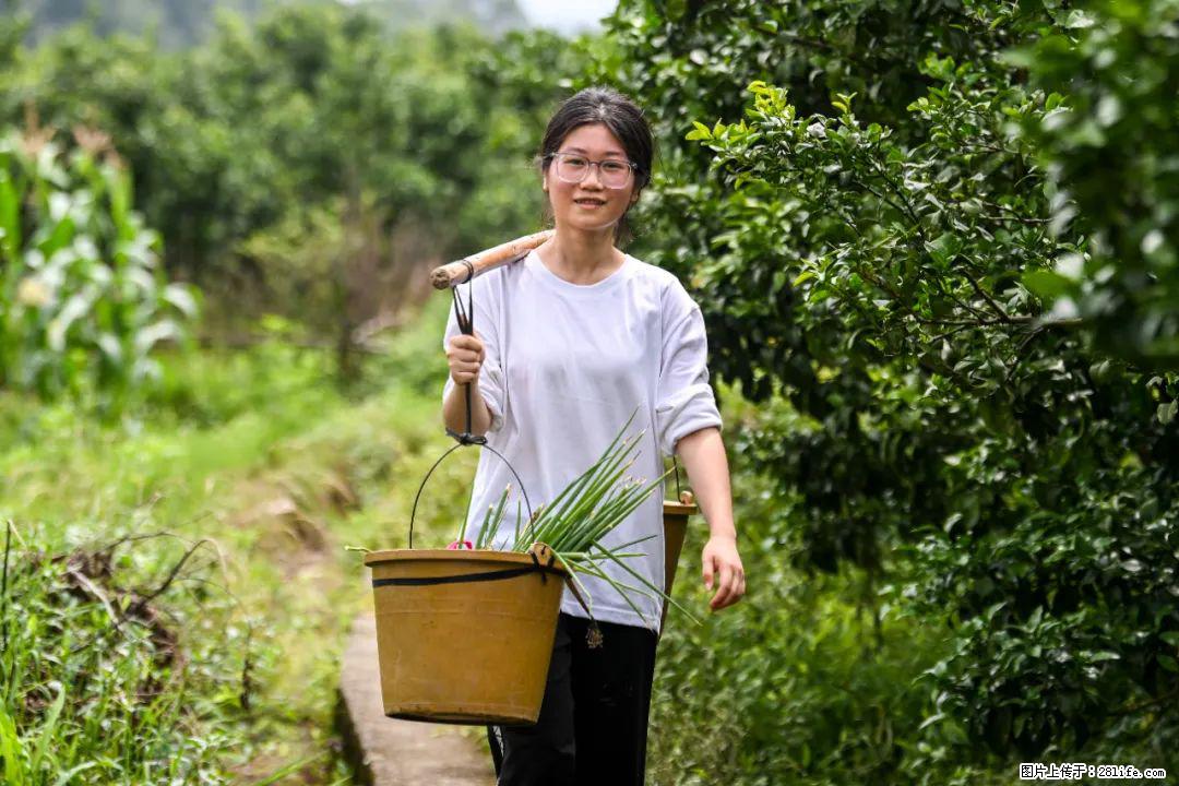 全网追的“扁担女孩”,找了一份暑假工,时薪12元 - 海口生活资讯 - 海口28生活网 haikou.28life.com